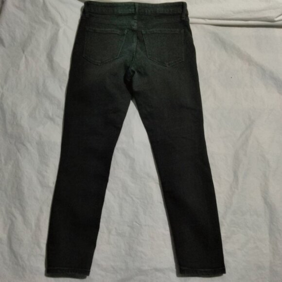Old Navy Jeans Women's Petite 4P Black Rockstar Super Skinny High Rise Stretch - Picture 6 of 6